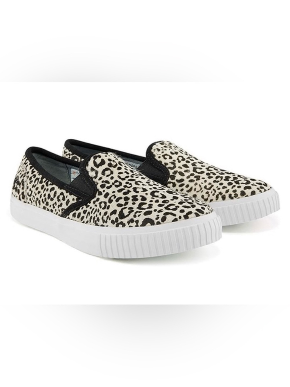 Timberland Women’s Skyla Bay Leopard Print Mohair Slip-On Sneakers